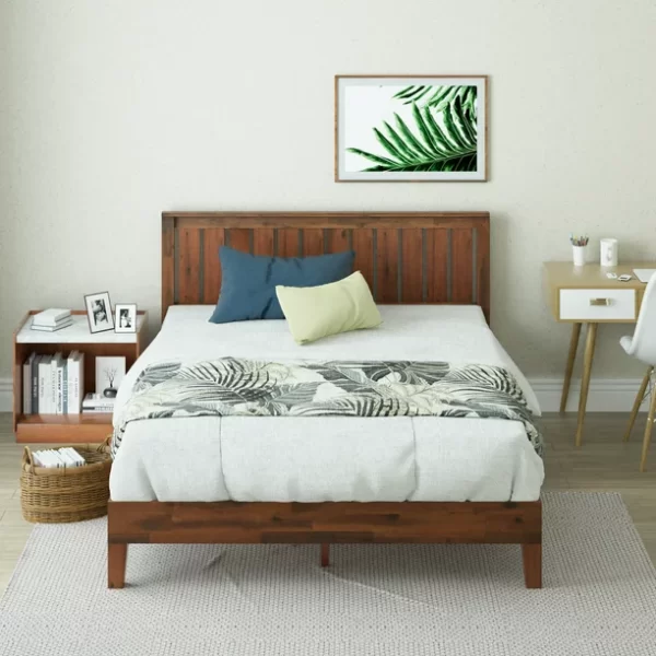 Deluxe Wood Platform Bed WB-2002