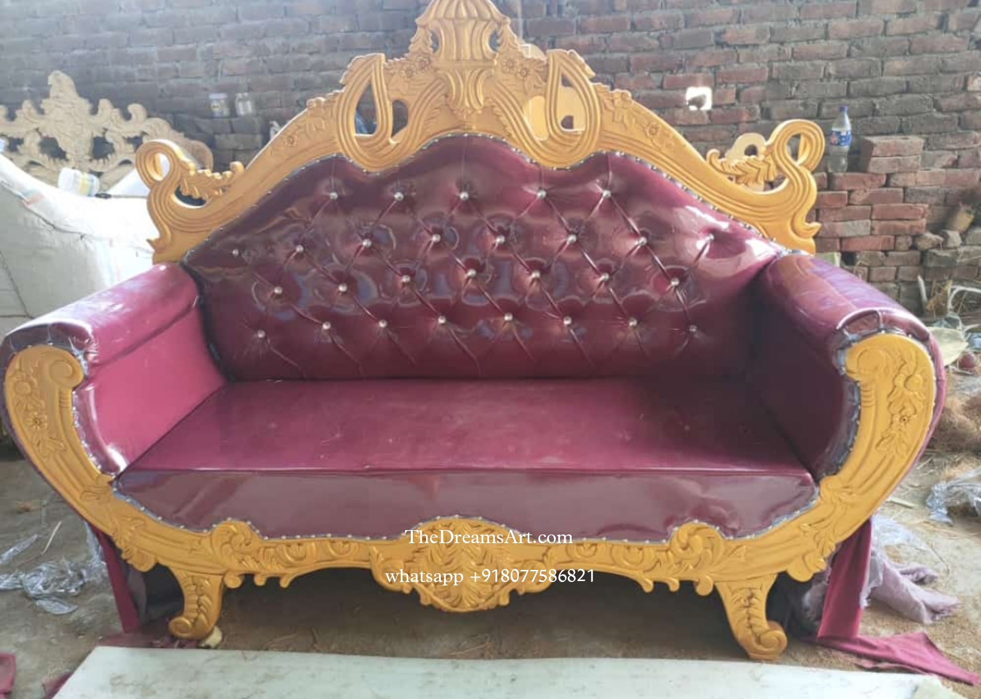 wedding maharaja sofa