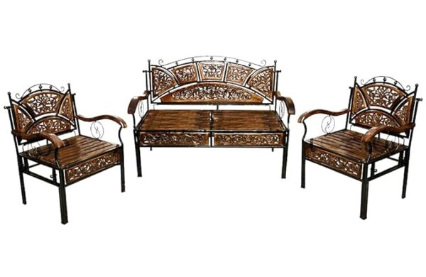 Iron Sofa Set 4 Seater