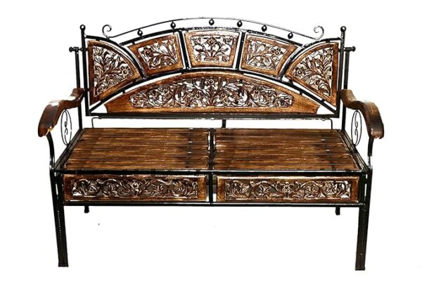 Iron Sofa Set 4 Seater