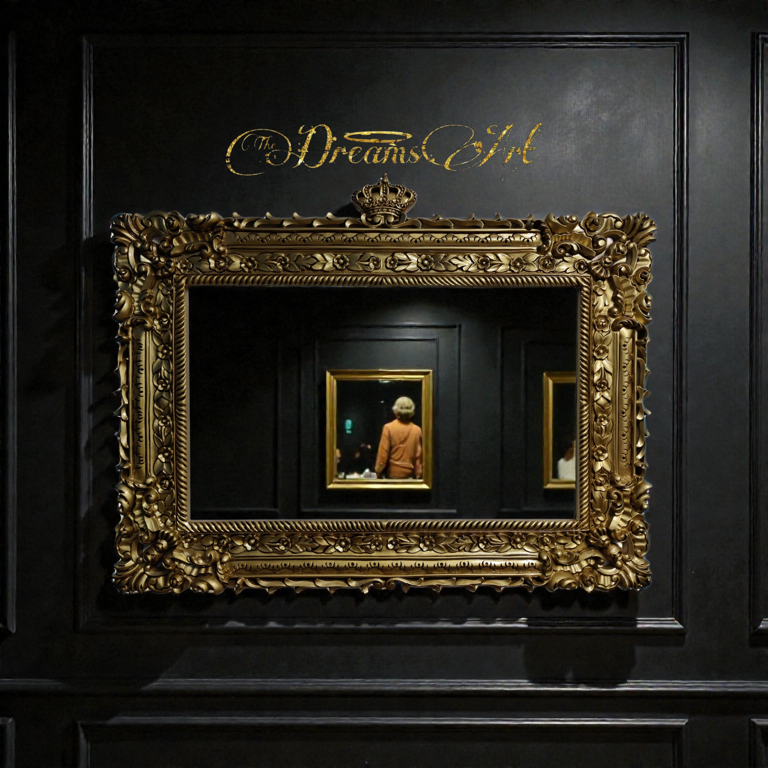 The Regal Infinity Gilded Mirror