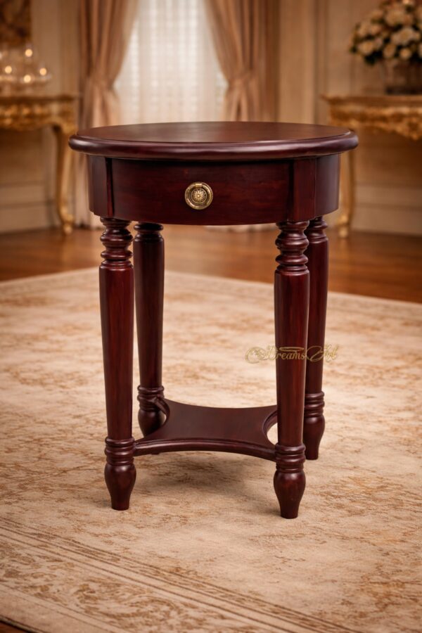 The Windsor Royale Solid Wood Accent Table